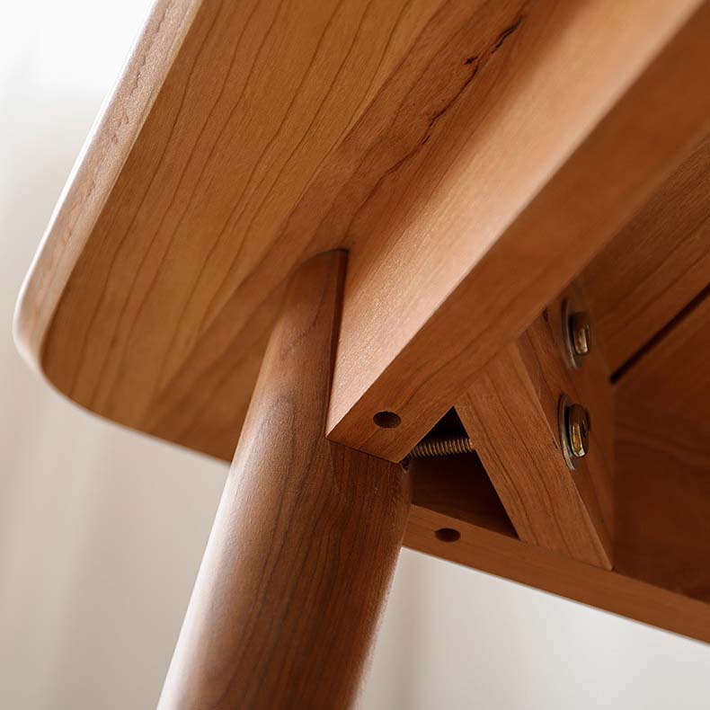 Industrial 4 Legs Dining Table Pine Wood Table for Dining Room Clearhalo 'Dining Tables & Seating' 'Dining Tables' 'dining_table' 'furn' 'furn_dining_table' 'Furniture' 'Kitchen & Dining Furniture' 6633678