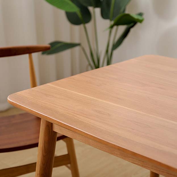 Industrial 4 Legs Dining Table Pine Wood Table for Dining Room Clearhalo 'Dining Tables & Seating' 'Dining Tables' 'dining_table' 'furn' 'furn_dining_table' 'Furniture' 'Kitchen & Dining Furniture' 6633680