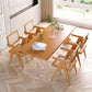 Industrial Double Pedestal Dining Table Pine Wood Table for Dining Room Clearhalo 'Dining Tables & Seating' 'Dining Tables' 'dining_table' 'furn' 'furn_dining_table' 'Furniture' 'Kitchen & Dining Furniture' 6633699