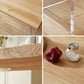 Modern Rectangle Dining Table Wood Table with Acrylic Legs for Kitchen Clearhalo 'Dining Tables & Seating' 'Dining Tables' 'dining_table' 'furn' 'furn_dining_table' 'Furniture' 'Kitchen & Dining Furniture' 6633725