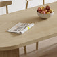 Modern Pine Wood Dining Table with 3 Legs Table for Dining Room Clearhalo 'Dining Tables & Seating' 'Dining Tables' 'dining_table' 'furn' 'furn_dining_table' 'Furniture' 'Kitchen & Dining Furniture' 6633776