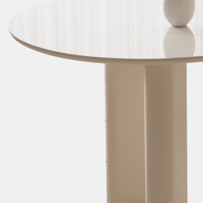 Modern Stone Dining Table with 4 Legs Dining Table for Dining Room Clearhalo 'Dining Tables & Seating' 'Dining Tables' 'dining_table' 'furn' 'furn_dining_table' 'Furniture' 'Kitchen & Dining Furniture' 6633789