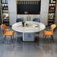 Modern Stone Dining Table with Storage Table for Dining Room