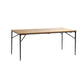 Modern Wood Rectangle Dining Table with 4 Legs Table for Dining Room Clearhalo 'Dining Tables & Seating' 'Dining Tables' 'dining_table' 'furn' 'furn_dining_table' 'Furniture' 'Kitchen & Dining Furniture' 6633875