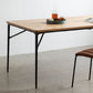 Modern Wood Rectangle Dining Table with 4 Legs Table for Dining Room Clearhalo 'Dining Tables & Seating' 'Dining Tables' 'dining_table' 'furn' 'furn_dining_table' 'Furniture' 'Kitchen & Dining Furniture' 6633882