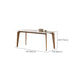 Medieval Rectangle Dining Table Sintered Stone Table with Wooden Legs Clearhalo 'Dining Tables & Seating' 'Dining Tables' 'dining_table' 'furn' 'furn_dining_table' 'Furniture' 'Kitchen & Dining Furniture' 6634014