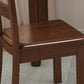 Contemporary Wood Kitchen Dining Side Chair Ladder Back Side Chair