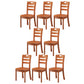 Contemporary Wood Kitchen Dining Side Chair Ladder Back Side Chair
