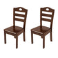 Contemporary Wood Kitchen Dining Side Chair Ladder Back Side Chair