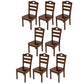 Contemporary Wood Kitchen Dining Side Chair Ladder Back Side Chair