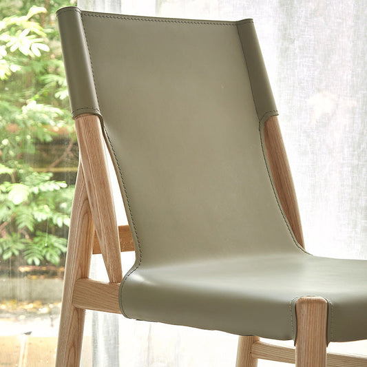 Sedia da pranzo da pranzo da pranzo cucina gambe in legno massiccio sedia