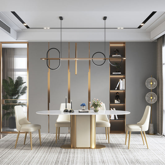 Upholstered Armless Dining Chairs Glam Metal Kitchen Dining Side Chair