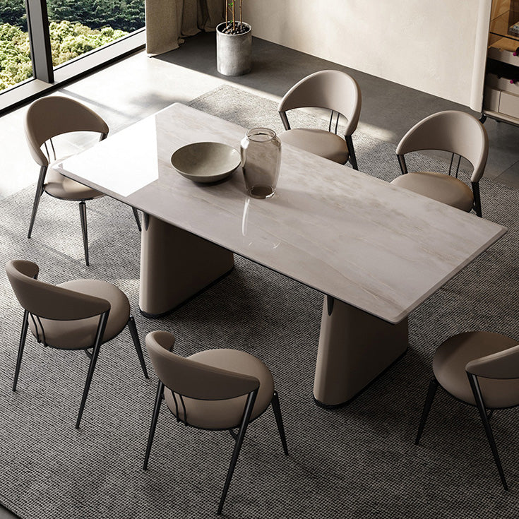 Contemporary Dining Chair Kitchen Open Back Dining Side Chair Clearhalo 'Dining Chairs' 'Dining Tables & Seating' 'dining_chair' 'furn' 'furn_dining_chair' 'Furniture' 'Kitchen & Dining Furniture' 6634484