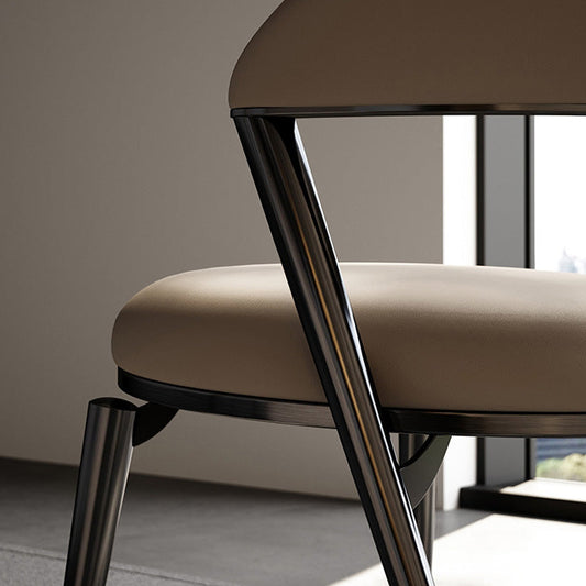 Contemporary Dining Chair Kitchen Open Back Dining Side Chair Clearhalo 'Dining Chairs' 'Dining Tables & Seating' 'dining_chair' 'furn' 'furn_dining_chair' 'Furniture' 'Kitchen & Dining Furniture' 6634487