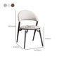 Contemporary Dining Chair Kitchen Open Back Dining Side Chair Clearhalo 'Dining Chairs' 'Dining Tables & Seating' 'dining_chair' 'furn' 'furn_dining_chair' 'Furniture' 'Kitchen & Dining Furniture' 6634505