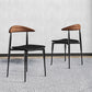 Industrial Metal Kitchen Dining Side Chair Faux Leather Side Chair