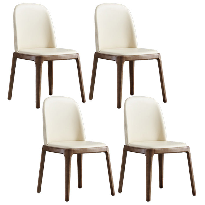 Industrial Indoor-Outdoor Dining Chair Parsons Chair with Upholstered