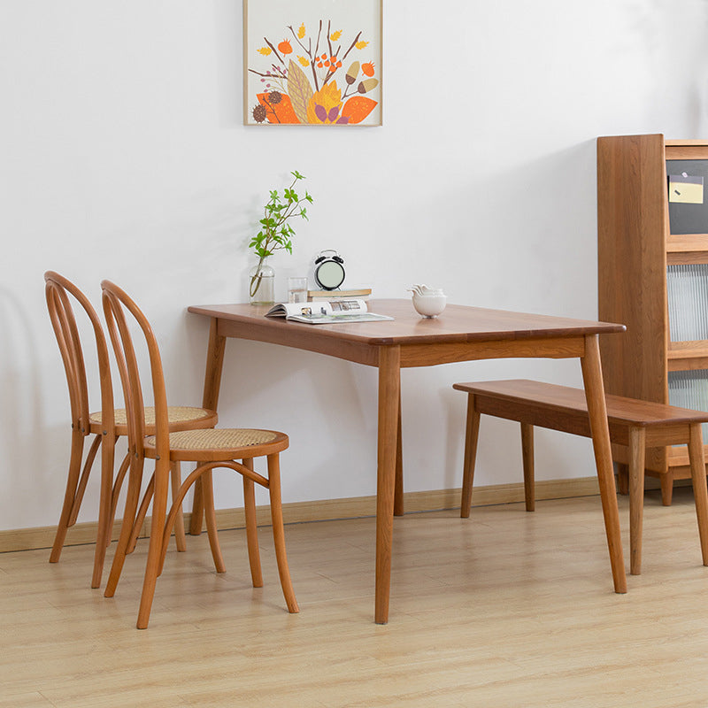 Armless Kitchen Dining Side Chair Wood Windsor Dining Side Chair Clearhalo 'Dining Chairs' 'Dining Tables & Seating' 'dining_chair' 'furn' 'furn_dining_chair' 'Furniture' 'Kitchen & Dining Furniture' 6634822