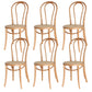 Armless Kitchen Dining Side Chair Wood Windsor Dining Side Chair Wood Rattan 6 Piece Set Clearhalo 'Dining Chairs' 'Dining Tables & Seating' 'dining_chair' 'furn' 'furn_dining_chair' 'Furniture' 'Kitchen & Dining Furniture' 6634823