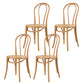Armless Kitchen Dining Side Chair Wood Windsor Dining Side Chair Wood Wood 4 Piece Set Clearhalo 'Dining Chairs' 'Dining Tables & Seating' 'dining_chair' 'furn' 'furn_dining_chair' 'Furniture' 'Kitchen & Dining Furniture' 6634830