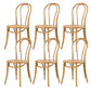 Armless Kitchen Dining Side Chair Wood Windsor Dining Side Chair Wood Wood 6 Piece Set Clearhalo 'Dining Chairs' 'Dining Tables & Seating' 'dining_chair' 'furn' 'furn_dining_chair' 'Furniture' 'Kitchen & Dining Furniture' 6634831