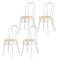 Armless Kitchen Dining Side Chair Wood Windsor Dining Side Chair White Rattan 4 Piece Set Clearhalo 'Dining Chairs' 'Dining Tables & Seating' 'dining_chair' 'furn' 'furn_dining_chair' 'Furniture' 'Kitchen & Dining Furniture' 6634851