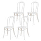 Armless Kitchen Dining Side Chair Wood Windsor Dining Side Chair White Wood 4 Piece Set Clearhalo 'Dining Chairs' 'Dining Tables & Seating' 'dining_chair' 'furn' 'furn_dining_chair' 'Furniture' 'Kitchen & Dining Furniture' 6634855