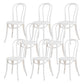Armless Kitchen Dining Side Chair Wood Windsor Dining Side Chair White Wood 8 Piece Set Clearhalo 'Dining Chairs' 'Dining Tables & Seating' 'dining_chair' 'furn' 'furn_dining_chair' 'Furniture' 'Kitchen & Dining Furniture' 6634857