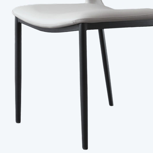 Industrial Kitchen Dining Side Chair Open Back Metal Side Chair Clearhalo 'Dining Chairs' 'Dining Tables & Seating' 'dining_chair' 'furn' 'furn_dining_chair' 'Furniture' 'Kitchen & Dining Furniture' 6634914