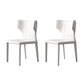 Modern Indoor Dining Room Chair Wingback Upholstered Side Chair