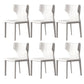 Modern Indoor Dining Room Chair Wingback Upholstered Side Chair