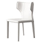 Modern Indoor Dining Room Chair Wingback Upholstered Side Chair