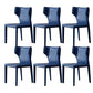 Modern Indoor Dining Room Chair Wingback Upholstered Side Chair