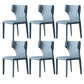 Modern Indoor Dining Room Chair Wingback Upholstered Side Chair