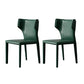 Modern Indoor Dining Room Chair Wingback Upholstered Side Chair