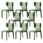 Modern Indoor Dining Room Chair Wingback Upholstered Side Chair
