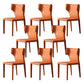 Modern Indoor Dining Room Chair Wingback Upholstered Side Chair