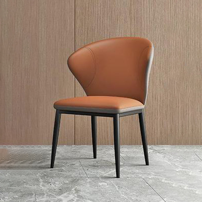 Comedor sillas de comedor sin brazo silla lateral tapizada