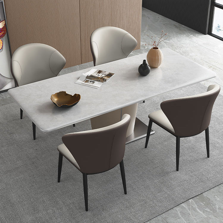 Comedor sillas de comedor sin brazo silla lateral tapizada