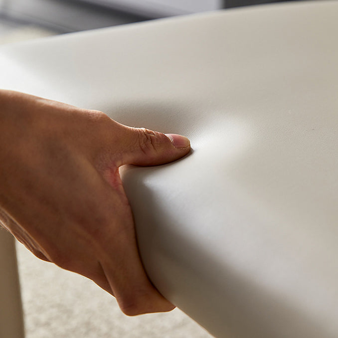 Contemporary Kitchen Wingback Side Chair Armless Dining Chairs Clearhalo 'Dining Chairs' 'Dining Tables & Seating' 'dining_chair' 'furn' 'furn_dining_chair' 'Furniture' 'Kitchen & Dining Furniture' 6635015