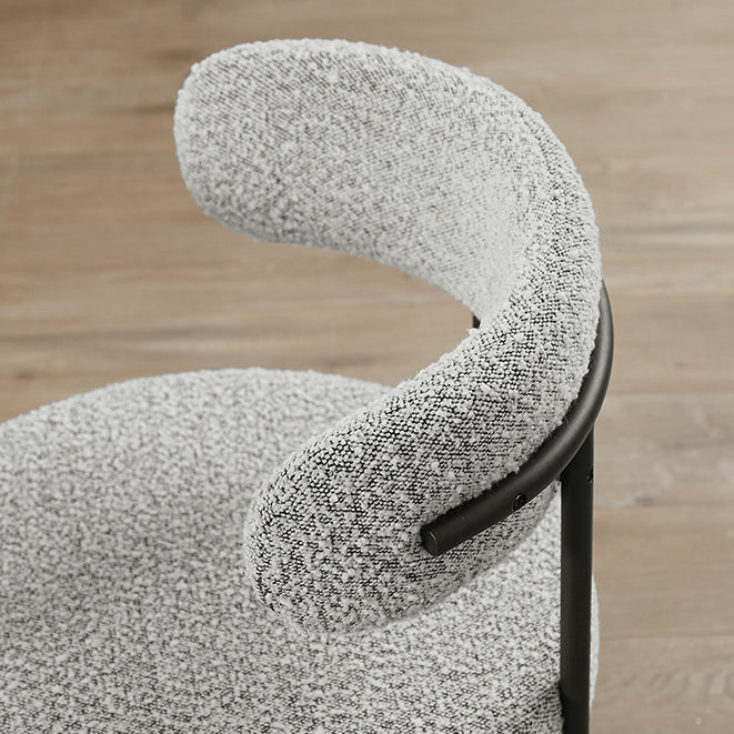 Contemporary Dining Accent Chair Armless Chair with Upholstered Clearhalo 'Dining Chairs' 'Dining Tables & Seating' 'dining_chair' 'furn' 'furn_dining_chair' 'Furniture' 'Kitchen & Dining Furniture' 6635053