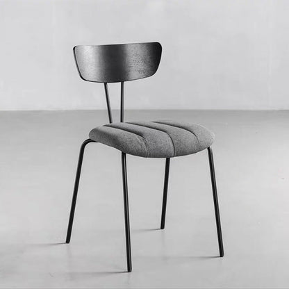 Silla lateral de silla de comedor apilamiento de la casa contemporánea