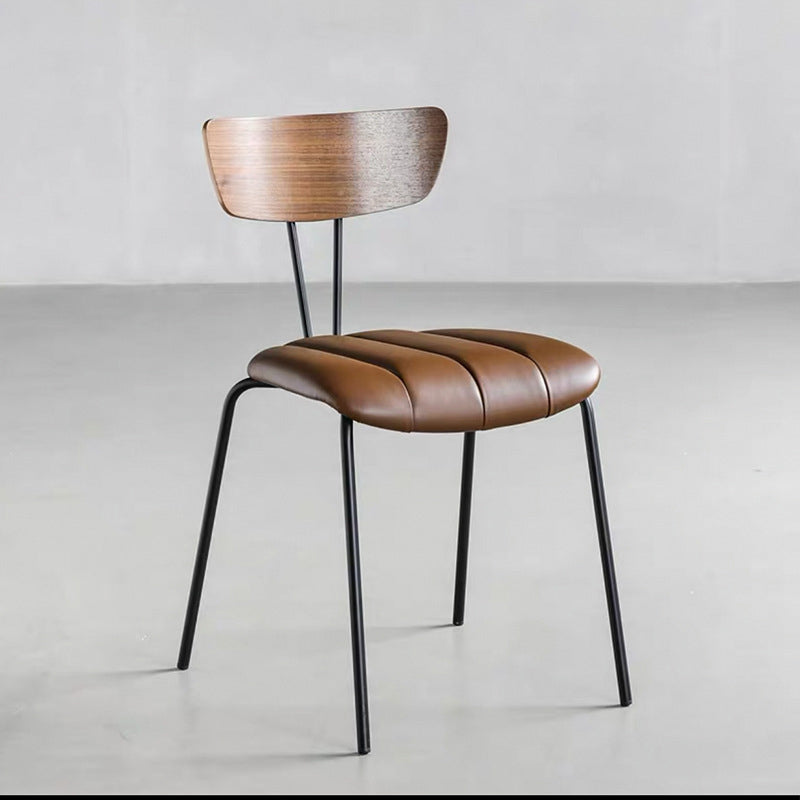 Silla lateral de silla de comedor apilamiento de la casa contemporánea