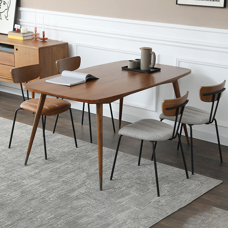 Silla lateral de silla de comedor apilamiento de la casa contemporánea