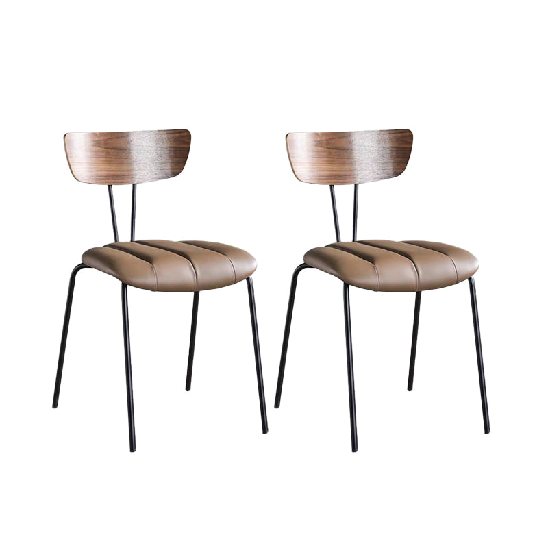 Silla lateral de silla de comedor apilamiento de la casa contemporánea