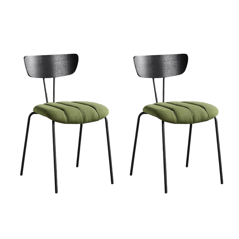 Silla lateral de silla de comedor apilamiento de la casa contemporánea