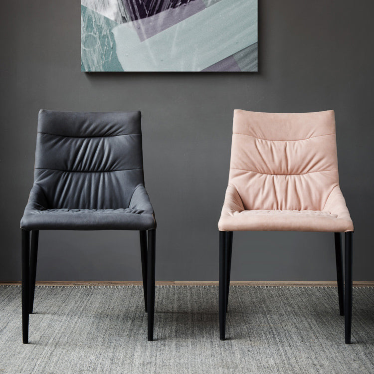 Home Dining Room Arm Chair Black Legs Upholstered Dining Chair Clearhalo 'Dining Chairs' 'Dining Tables & Seating' 'dining_chair' 'furn' 'furn_dining_chair' 'Furniture' 'Kitchen & Dining Furniture' 6635171