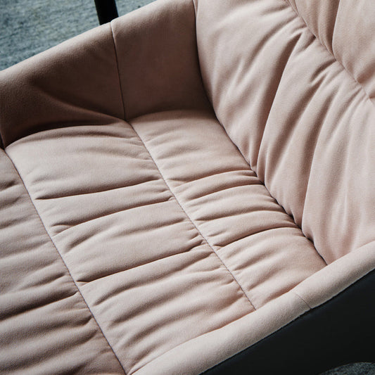 Home Dining Room Arm Chair Black Legs Upholstered Dining Chair Clearhalo 'Dining Chairs' 'Dining Tables & Seating' 'dining_chair' 'furn' 'furn_dining_chair' 'Furniture' 'Kitchen & Dining Furniture' 6635179