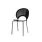 Open Back Dining Side Chair Armless Contemporary Kitchen Dining Chairs