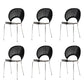 Open Back Dining Side Chair Armless Contemporary Kitchen Dining Chairs
